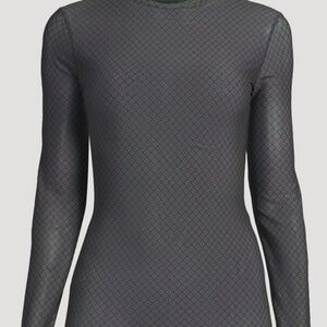 Dries Van Noten Turtleneck in Diamond Tie Print